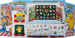 Pokemon Happy Holidays Adventskalender 2023 Figuren und Weihnachtsdekoration