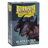 Dragon Shield Standard Matte Black Outer Sleeves (100 Outer Sleeves)