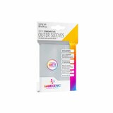 Gamegenic Matte Clear Outer Sleeves Standard Size (50 Outer Sleeves)
