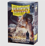 Dragon Shield Clear Outer Sleeves Standard Size (100 Outer Sleeves)