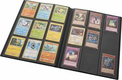 TC Safe Sammelalbum für 360 Karten, z.B. für MTG Magic, Fortnite, Pokemon, Yu-Gi-Oh, Match Attax (Schwarz) 30.5 x 25 cm