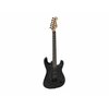 ST-312 E-Gitarre, schwarz/schwarz
