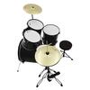 DS-200 Schlagzeug-Set, schwarz