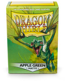 Dragon Shield Sleeves Matte Apple Green Standard Size