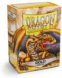 Dragon Shield Sleeves Matte Gold