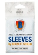 Beckett Shield 130ptSleeves(100ct)Display