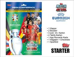 Topps EURO 2024 Match Attax Trading Cards - Starterpack