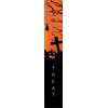 Halloween Banner, Geisterhaus, 2er-Set, 30x180cm