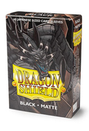 Dragon Shield Japanese Sleeves Black Matte