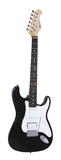 ST-312 E-Gitarre, schwarz
