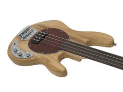 MM-501 E-Bass, fretless, natur