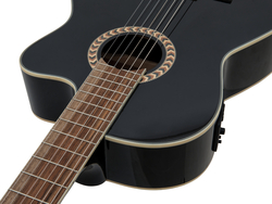 CN-600E Klassikgitarre, schwarz