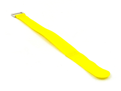 Kabelbinder Klettverschluss 25x260mm 5er Pack gelb