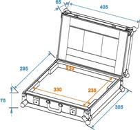 Laptop-Case LC-13 maximal 325x230x30mm