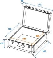 Universal-Koffer-Case FOAM GR-3 schwarz