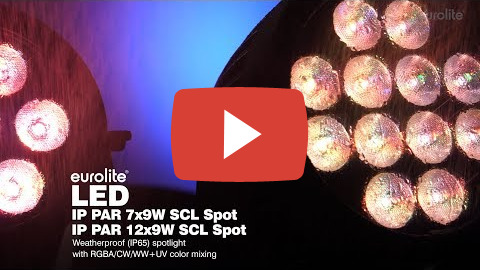 LED IP PAR 12x9W SCL Spot