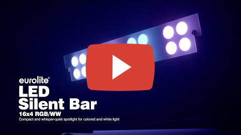 LED Silent Bar 16x4W RGB/WW