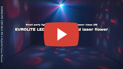 LED Mini FE-4 Hybrid Laserflower