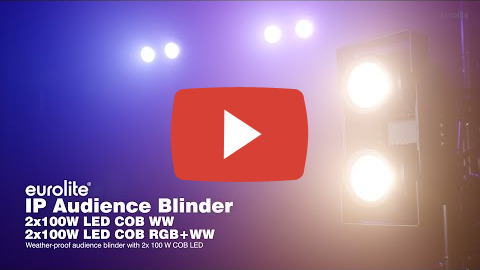 IP Audience Blinder 2x100W LED COB WW