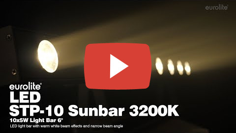 LED STP-10 Sunbar 3200K 10x5W Lichtleiste 6°