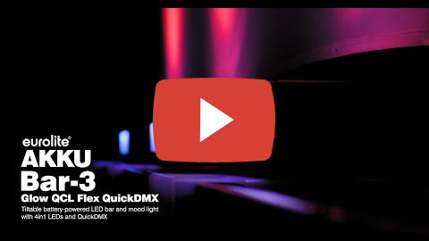 AKKU Bar-3 Glow QCL Flex QuickDMX