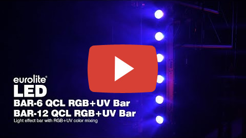 LED BAR-6 QCL RGB+UV Leiste