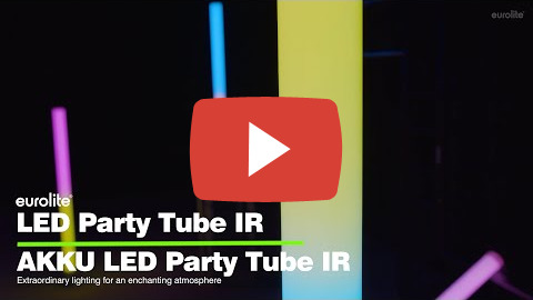 AKKU LED Party Tube IR