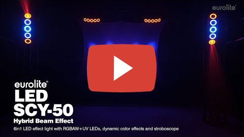 LED SCY-50 Hybrid Strahleneffekt