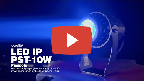 LED IP PST-10W blau Pinspot