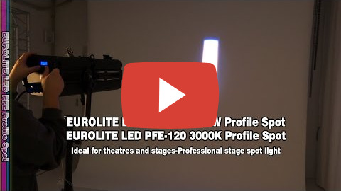 LED PFE-100 RGBW Profile Spot