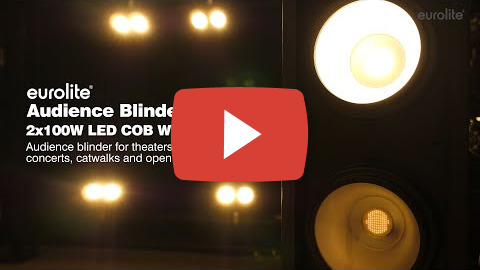 Audience Blinder 2x100W LED COB WW